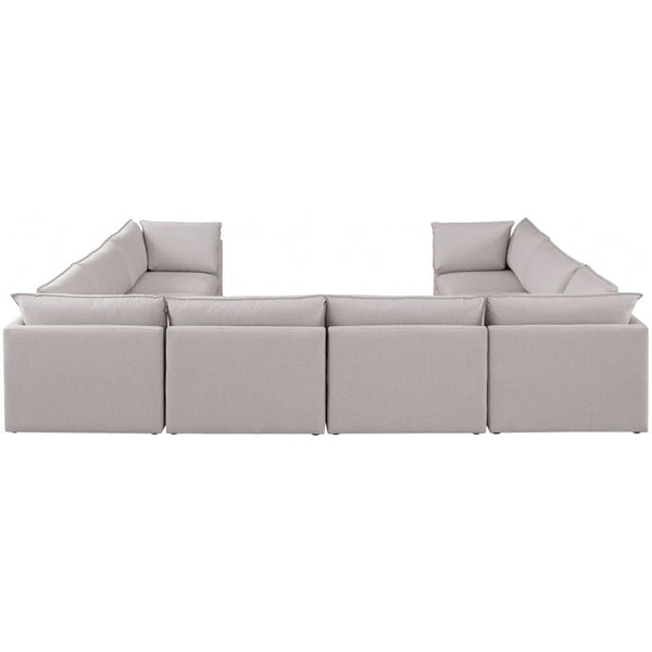 Modern Room Deco Meridian Furniture Mackenzie Linen Modular