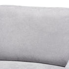 Baxton Studio Nevin Modern and Contemporary Light Grey Fabric Upholstered Sectional Sofa with Left Facing Chaise