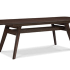 Greenington CURRANT 72 - 92" Extendable Dining Table, Black Walnut