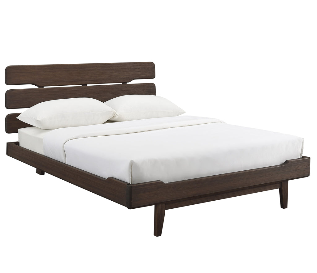 Greenington CURRANT Queen Platform Bed, Oiled Walnut