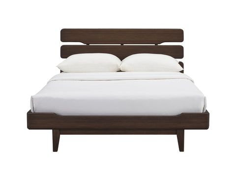 Greenington CURRANT Queen Platform Bed, Oiled Walnut