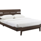 Greenington CURRANT Eastern King Platform Bed, Oiled Walnut