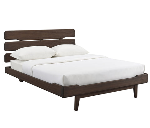 Greenington CURRANT Eastern King Platform Bed, Oiled Walnut