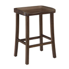 Greenington TULIP Bar Height Stool, Black Walnut (Set of 2)