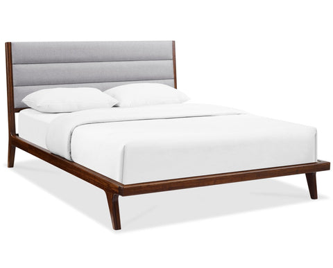 Greenington MERCURY Upholstered California King Platform Bed, Exotic