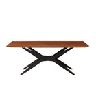 Greenington SONOMA Dining Table, Amber & Caviar