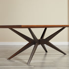 Greenington SONOMA Dining Table, Amber & Caviar