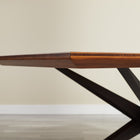 Greenington SONOMA Dining Table, Amber & Caviar