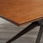 Greenington SONOMA Dining Table, Amber & Caviar