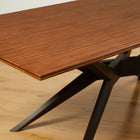 Greenington SONOMA Dining Table, Amber & Caviar