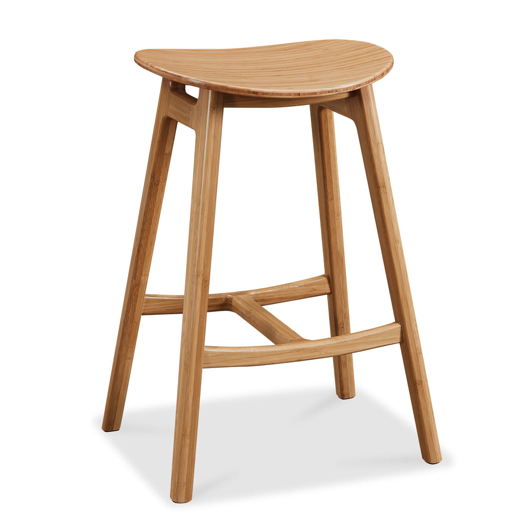 Greenington SKOL Counter Height Stool, Caramelized (Set of 2)