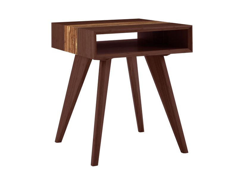 Greenington Azara Tiger End Table, Sable-Greenington-Modern Room Deco