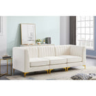 Meridian Furniture Alina Velvet Modular Sofa S93 - Sofas