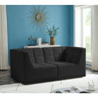 Meridian Furniture Relax Velvet Modular 68 Sofa - Sofas