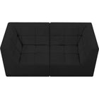 Meridian Furniture Relax Velvet Modular 68 Sofa - Sofas