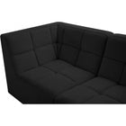 Meridian Furniture Relax Velvet Modular Sectional Sec4A - Sofas