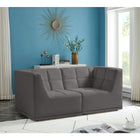 Meridian Furniture Relax Velvet Modular 68 Sofa - Sofas