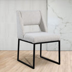 Meridian Furniture Jayce Boucle Fabric Dining Chair - Dining Chairs