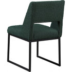 Meridian Furniture Jayce Boucle Fabric Dining Chair - Dining Chairs