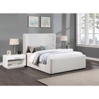 Meridian Furniture Oliver Boucle Fabric Full Bed - Bedroom Beds