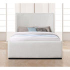 Meridian Furniture Oliver Boucle Fabric Full Bed - Bedroom Beds