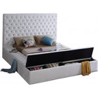 Meridian Furniture Bliss Velvet Full Bed - Bedroom Beds