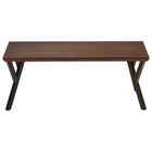 International Caravan Hamburg Contemporary Contemporary MDF/Metal Coffee Table - Coffee Tables