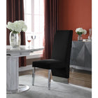 Meridian Furniture Porsha Velvet Dining Chair Set of 2 - Dining Chairs