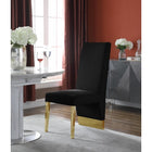 Meridian Furniture Porsha Velvet Dining Chair- Set of 2 - Dining Chairs