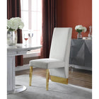 Meridian Furniture Porsha Velvet Dining Chair- Set of 2 - Dining Chairs