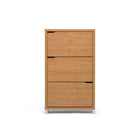 Baxton Studio Simms Maple Modern Shoe Cabinet - Entryway Furniture