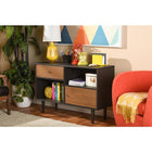 Baxton Studio Auburn Mid-century Modern Scandinavian Style Sideboard Storage Cabinet - Living Room Furniture