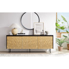 Greenington HANNA Sideboard - Caviar/Wheat