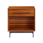 Greenington TAYLOR 28 1 Drawer Nightstand - Amber