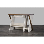 Baxton Studio Rhombus Writing Desk - Home Office Furniture